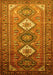 Persian Yellow Traditional Rug, tr812yw