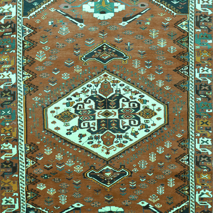 Persian Turquoise Traditional Rug, tr813turq