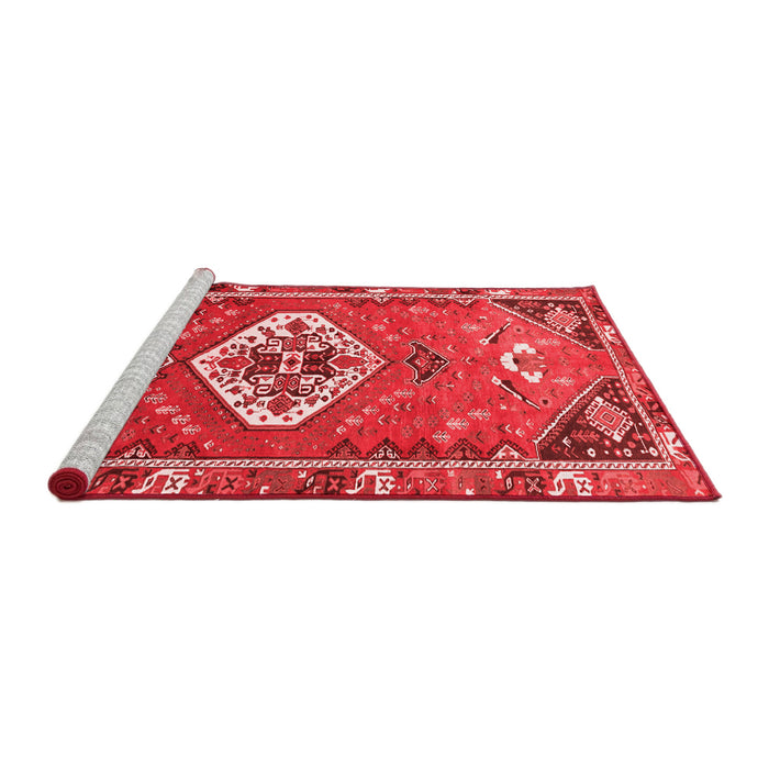 Traditional Red Washable Rugs