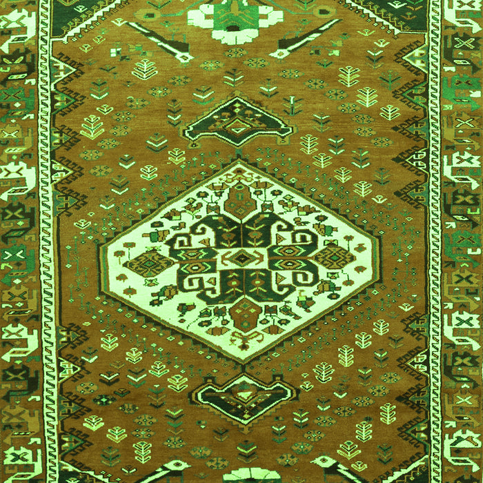 Persian Green Traditional Rug, tr813grn