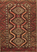 Persian Brown Traditional Rug, tr814brn