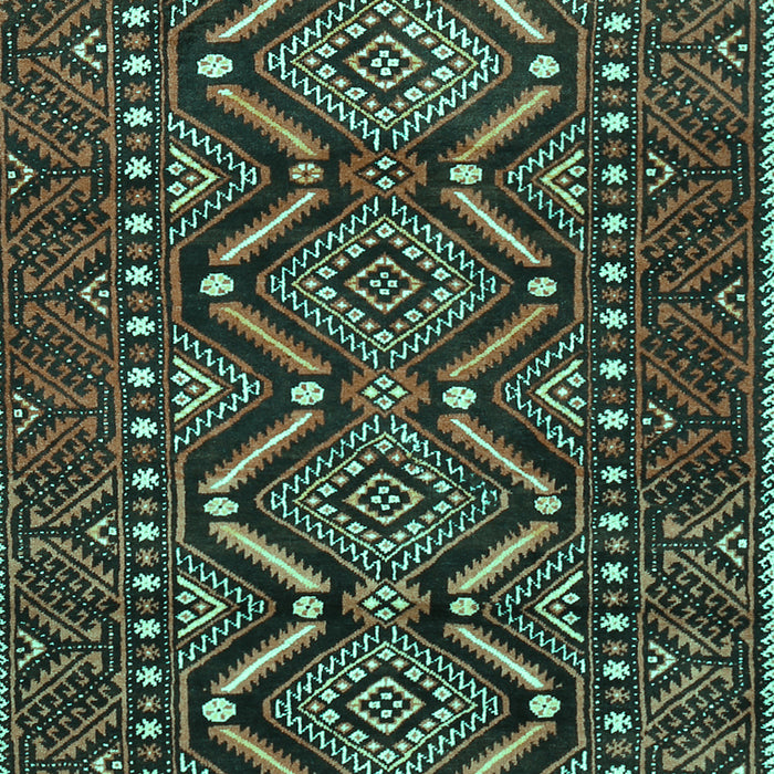 Persian Turquoise Traditional Rug, tr814turq