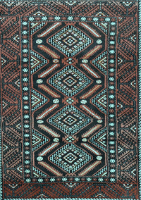 Persian Light Blue Traditional Rug, tr814lblu