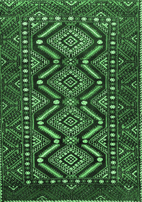 Persian Emerald Green Traditional Rug, tr814emgrn