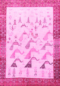 Persian Pink Traditional Rug, tr815pnk