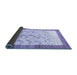 Sideview of Persian Blue Traditional Rug, tr815blu