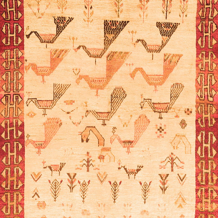 Persian Orange Traditional Rug, tr815org