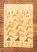 Persian Brown Traditional Rug, tr815brn