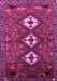 Machine Washable Persian Purple Traditional Area Rugs, wshtr816pur