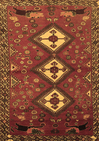Persian Brown Traditional Rug, tr816brn