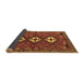 Sideview of Persian Brown Traditional Rug, tr816brn