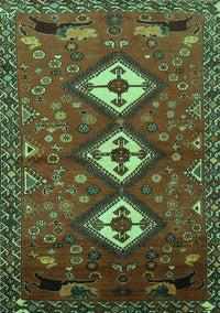 Persian Turquoise Traditional Rug, tr816turq