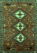 Persian Turquoise Traditional Rug, tr816turq