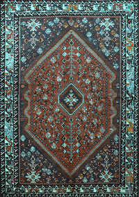 Persian Light Blue Traditional Rug, tr817lblu