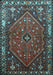 Persian Light Blue Traditional Rug, tr817lblu