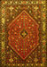 Persian Yellow Traditional Rug, tr817yw