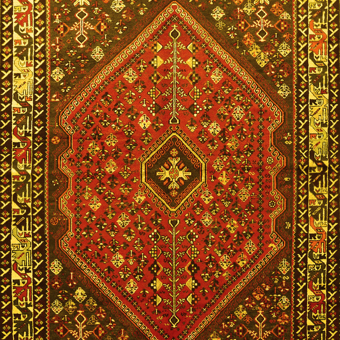 Persian Yellow Traditional Rug, tr817yw
