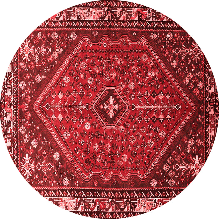 Machine Washable Persian Red Traditional Rug, wshtr817red