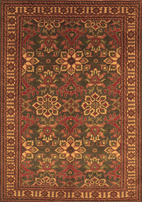 Persian Brown Traditional Rug, tr819brn