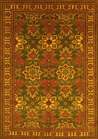 Persian Yellow Traditional Rug, tr819yw