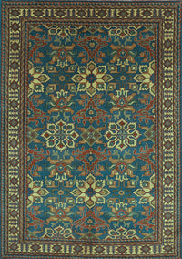Persian Light Blue Traditional Rug, tr819lblu