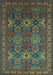 Persian Light Blue Traditional Rug, tr819lblu