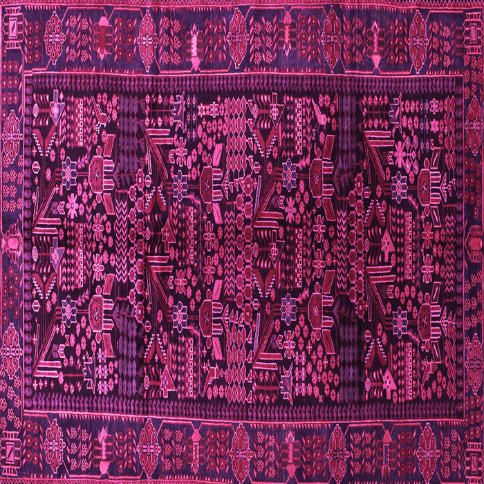 Square Persian Pink Traditional Rug, tr81pnk