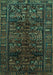 Persian Turquoise Traditional Rug, tr81turq
