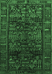 Persian Emerald Green Traditional Rug, tr81emgrn