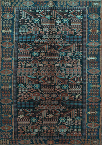 Persian Light Blue Traditional Rug, tr81lblu
