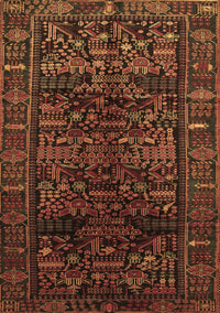 Persian Brown Traditional Rug, tr81brn