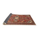 Sideview of Traditional Red Persian Rug, tr82