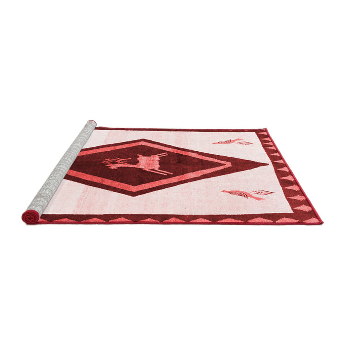 Traditional Red Washable Rugs