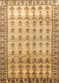 Persian Brown Traditional Rug, tr821brn