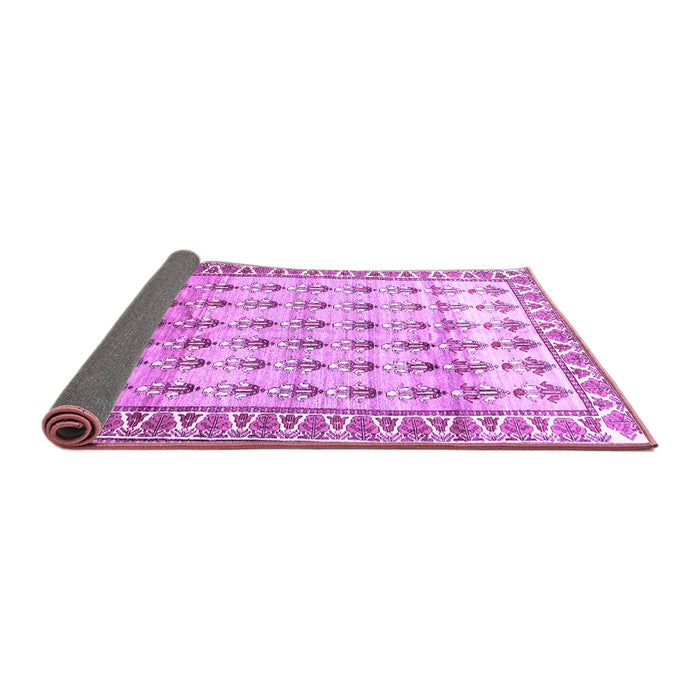 Sideview of Persian Purple Traditional Rug, tr821pur