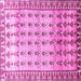 Square Persian Pink Traditional Rug, tr821pnk