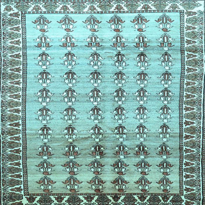 Square Persian Light Blue Traditional Rug, tr821lblu