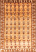 Persian Orange Traditional Rug, tr821org