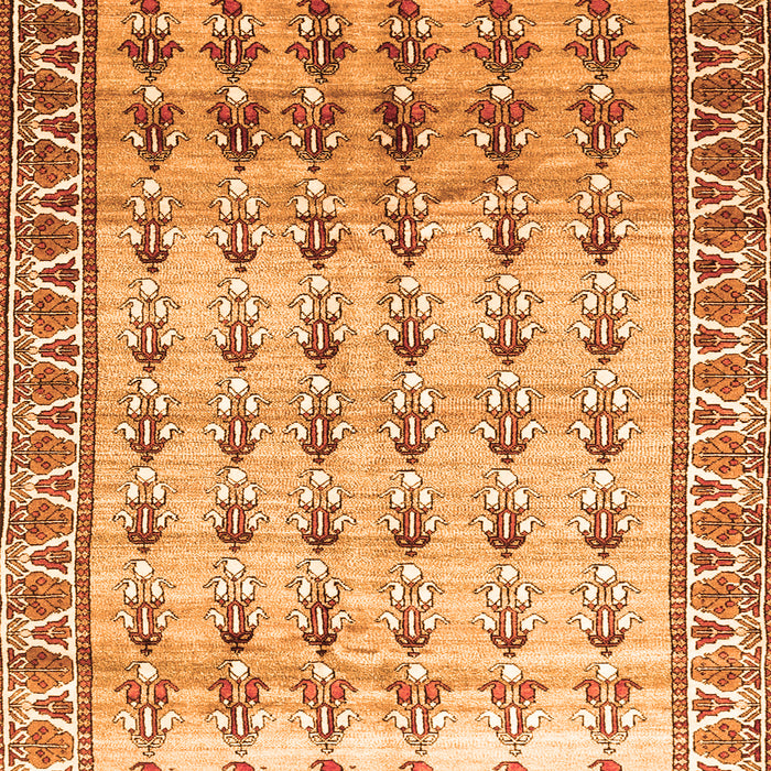 Persian Orange Traditional Rug, tr821org