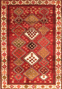 Persian Orange Traditional Rug, tr822org
