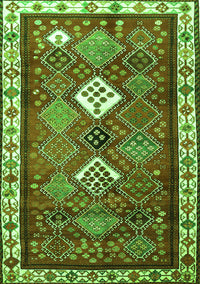 Persian Green Traditional Rug, tr822grn