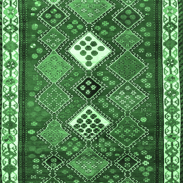 Persian Emerald Green Traditional Rug, tr822emgrn