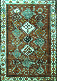 Persian Turquoise Traditional Rug, tr822turq
