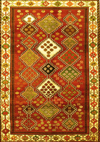Persian Yellow Traditional Rug, tr822yw