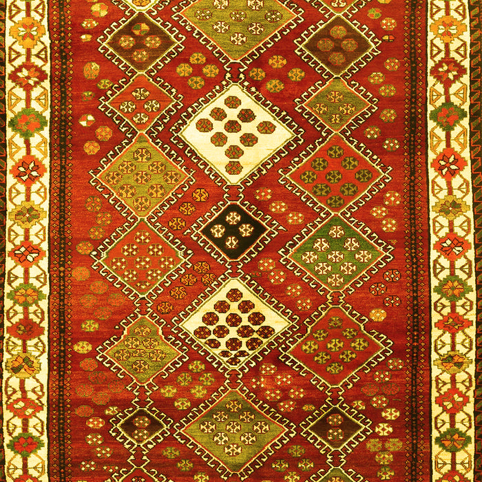 Persian Yellow Traditional Rug, tr822yw