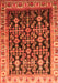 Persian Orange Traditional Rug, tr823org