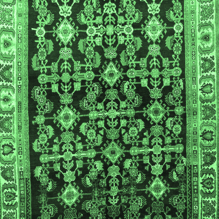 Persian Emerald Green Traditional Rug, tr823emgrn