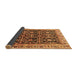 Sideview of Persian Brown Traditional Rug, tr823brn