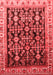 Persian Red Traditional Area Rugs