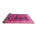 Sideview of Persian Pink Traditional Rug, tr823pnk